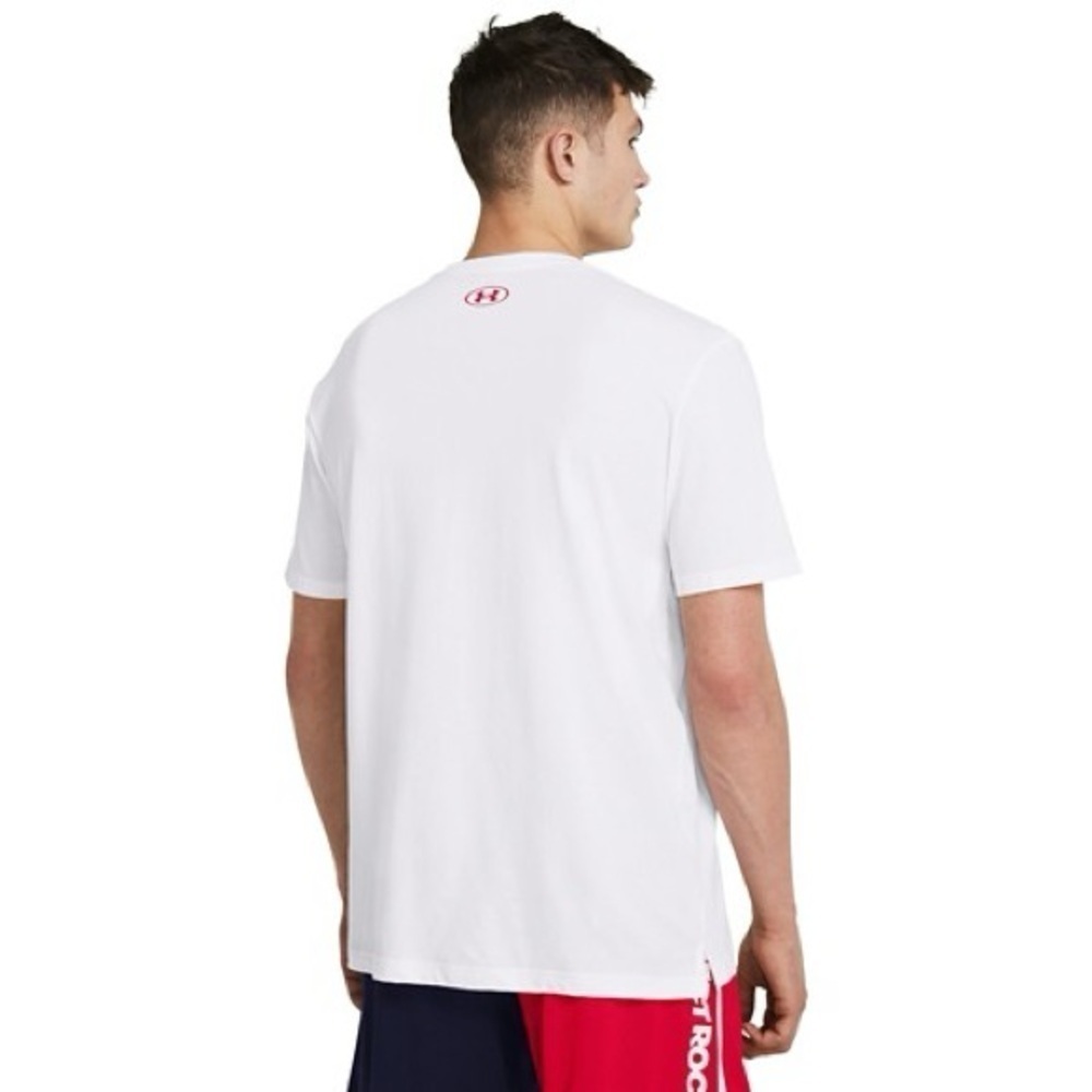 COPY - Men's Under Armour Project Rock RWB Graphic T-Shirt Size XL American - Picture 4 of 5